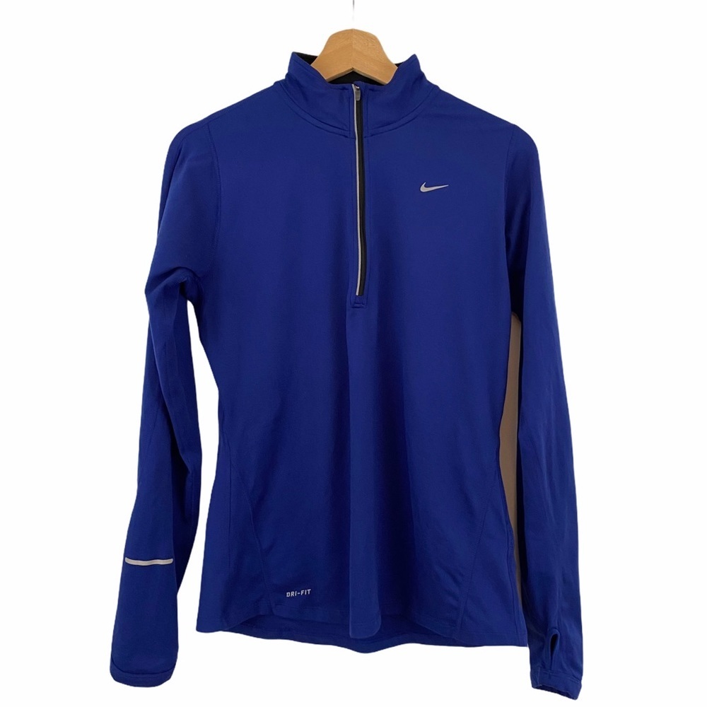 Nike Women's Blue Long Sleeve Top